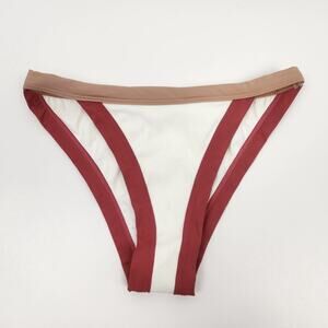 L*Space Vacay Bikini Bottom in Cream Size XS NWOT